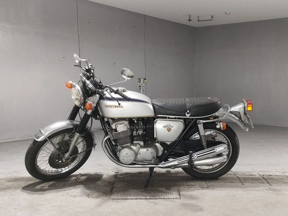 Honda Cb550 1973, серебристый, фото 2