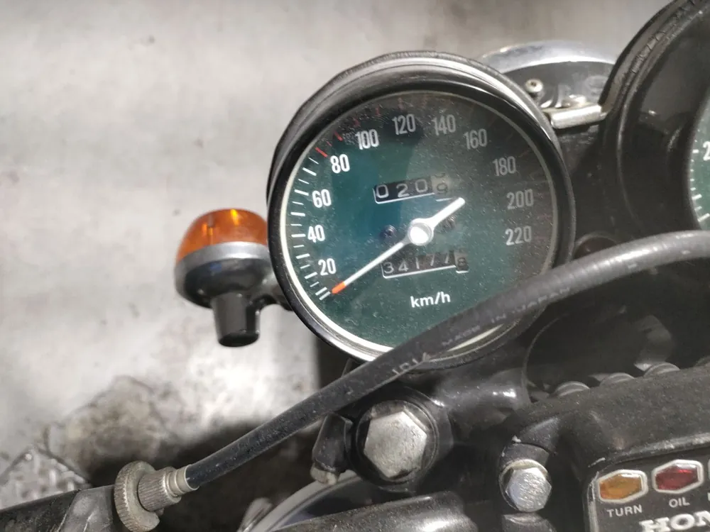 Honda Cb550 1973, серебристый, фото 5