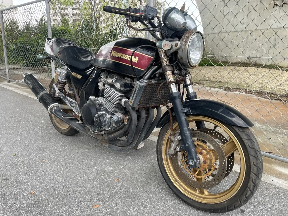 Kawasaki ZRX400-II 2003, black/red, фото 2