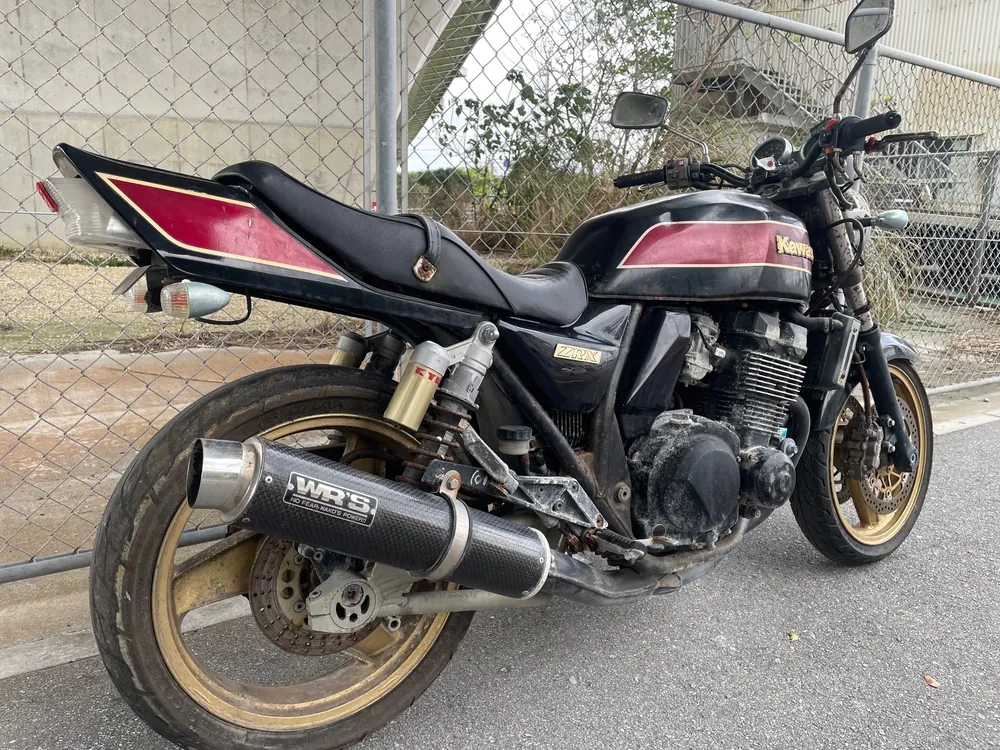 Kawasaki ZRX400-II 2003, black/red, фото 3