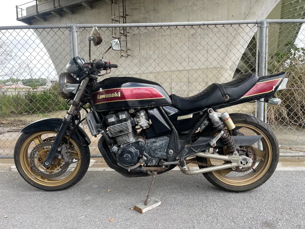 Kawasaki ZRX400-II 2003, black/red, фото 5