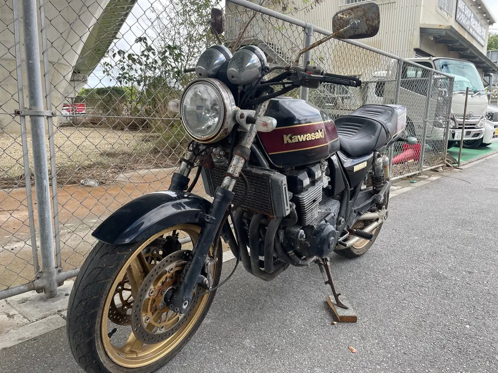Kawasaki ZRX400-II 2003, black/red, фото 6