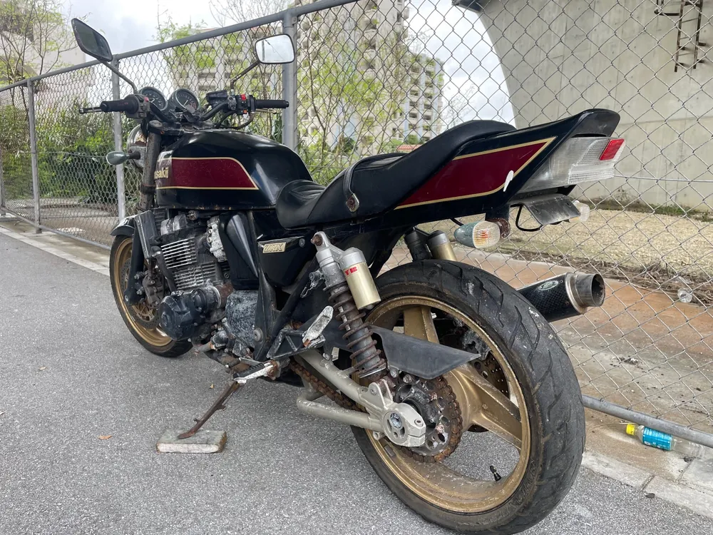 Kawasaki ZRX400-II 2003, black/red, фото 7