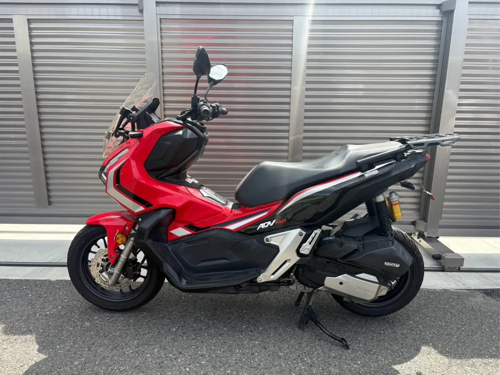 Honda ADV150, red/ black, фото 2