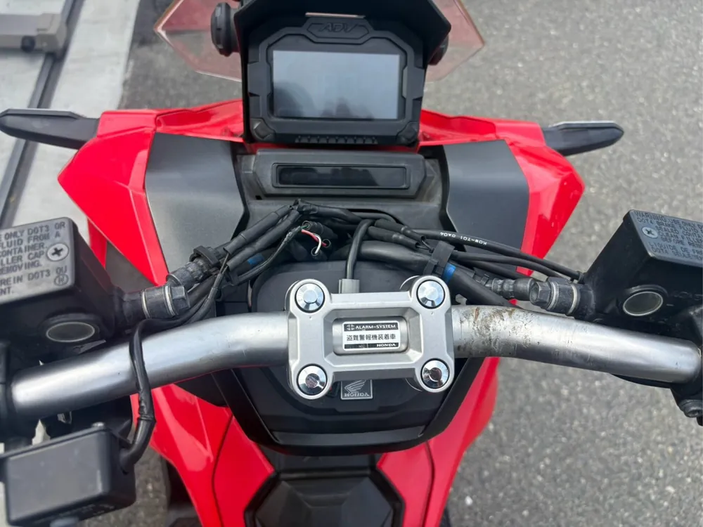 Honda ADV150, red/ black, фото 3