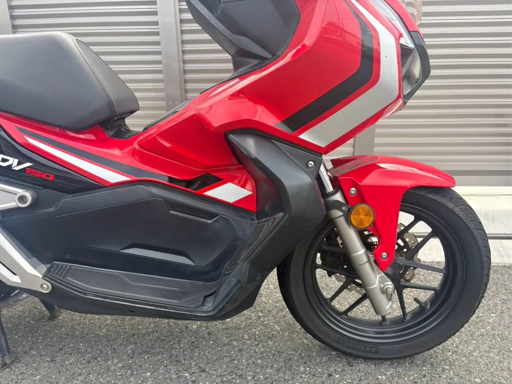 Honda ADV150, red/ black, фото 7