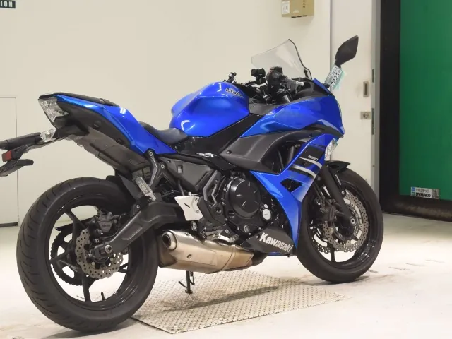 Kawasaki Ninja650A 2017, синий, фото 5