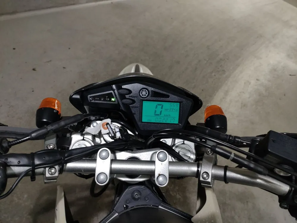 Yamaha Serow 250, бежевый, фото 5
