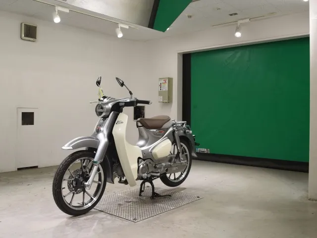 Honda C125-2, серебристый, фото 4