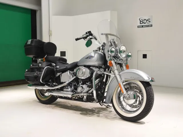 Harley-Davidson FLSTC1580 2015, серебристый, фото 3
