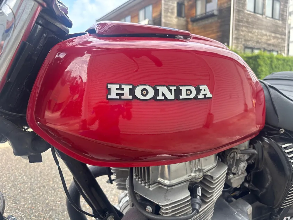 Honda CB400T HAWK HONDA MATIC 2021, красный, фото 3