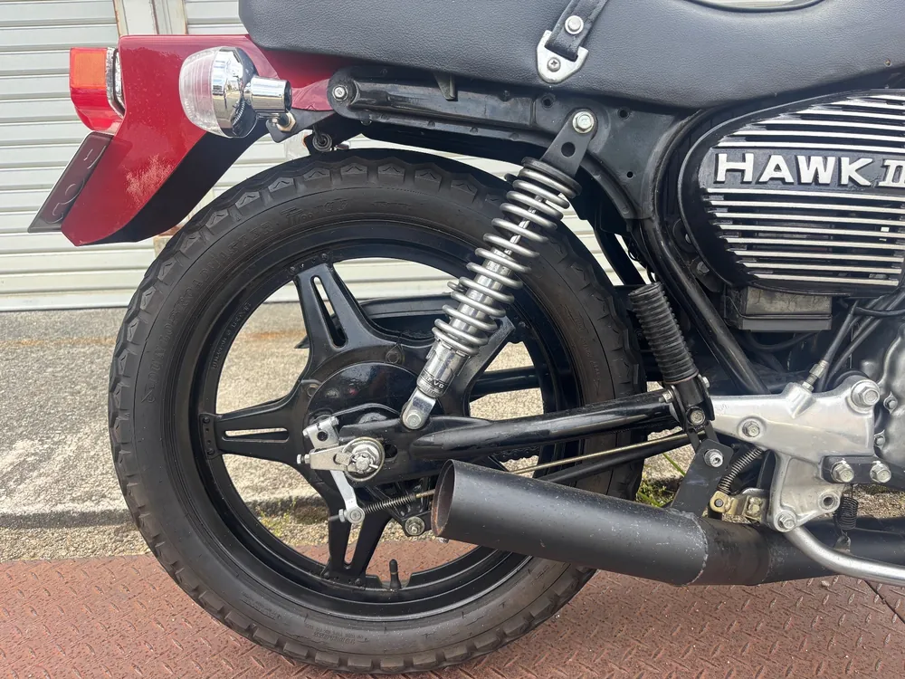 Honda CB400T HAWK HONDA MATIC 2021, красный, фото 7