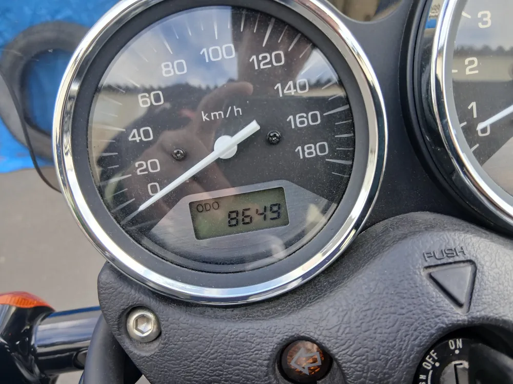 Honda X4 Type LD 1998, серебристый, фото 3