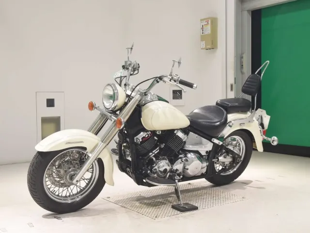 Yamaha Drag Star 400 Classic 2002, белый, фото 4