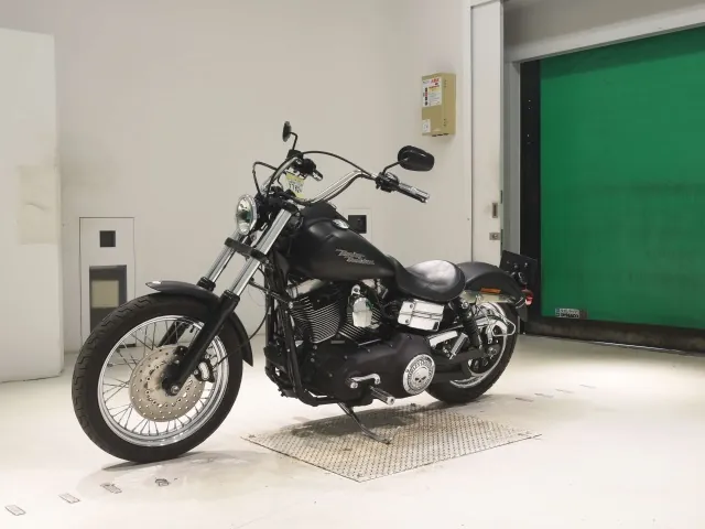 Harley-Davidson FXDB1580 2008, matt black, фото 4