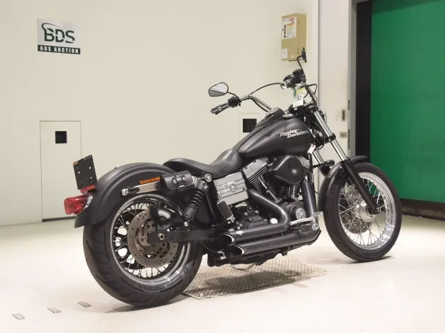 Harley-Davidson FXDB1580 2008, matt black, фото 5