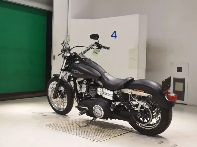 Harley-Davidson FXDB1580 2008, matt black, фото 6