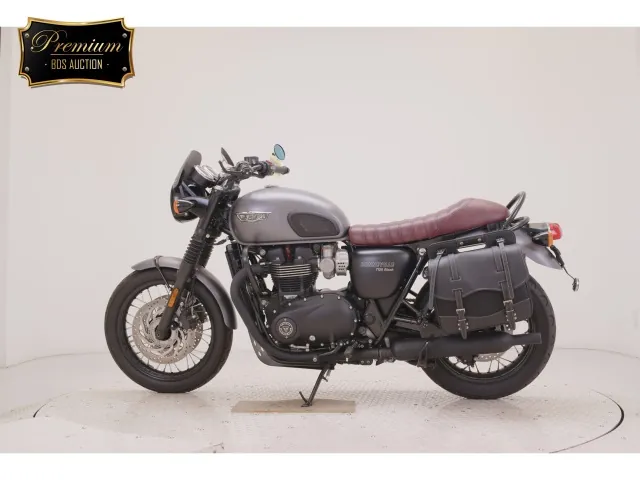 Triumph Bonneville T120 2016, серый, фото 2