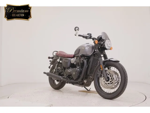 Triumph Bonneville T120 2016, серый, фото 3