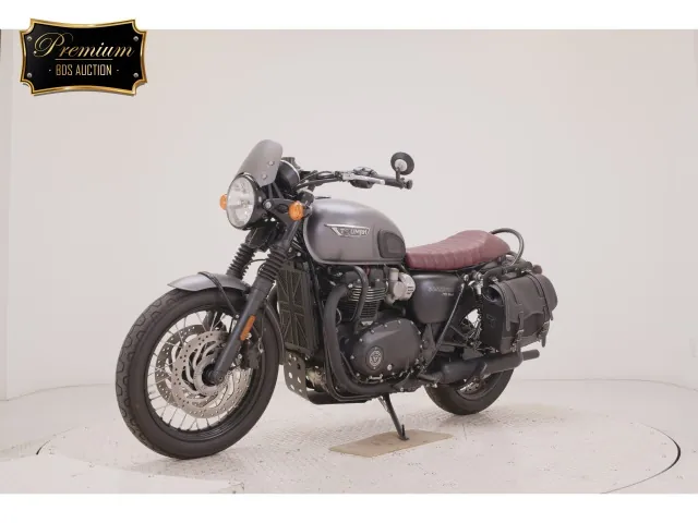 Triumph Bonneville T120 2016, серый, фото 4