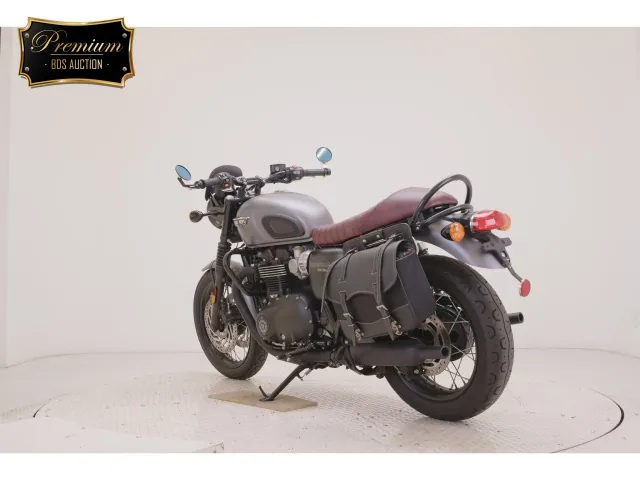 Triumph Bonneville T120 2016, серый, фото 6