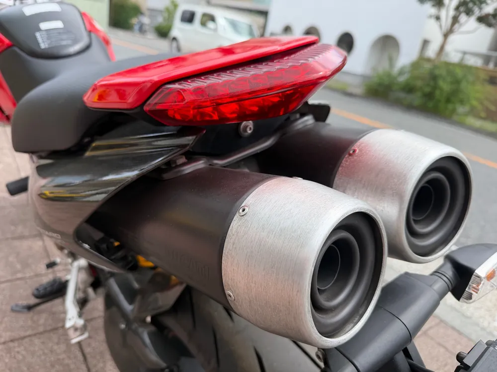 Ducati Hypermotard 1100S 2008, красный, фото 13