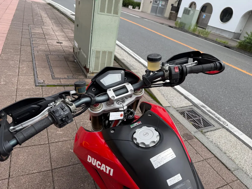 Ducati Hypermotard 1100S 2008, красный, фото 14