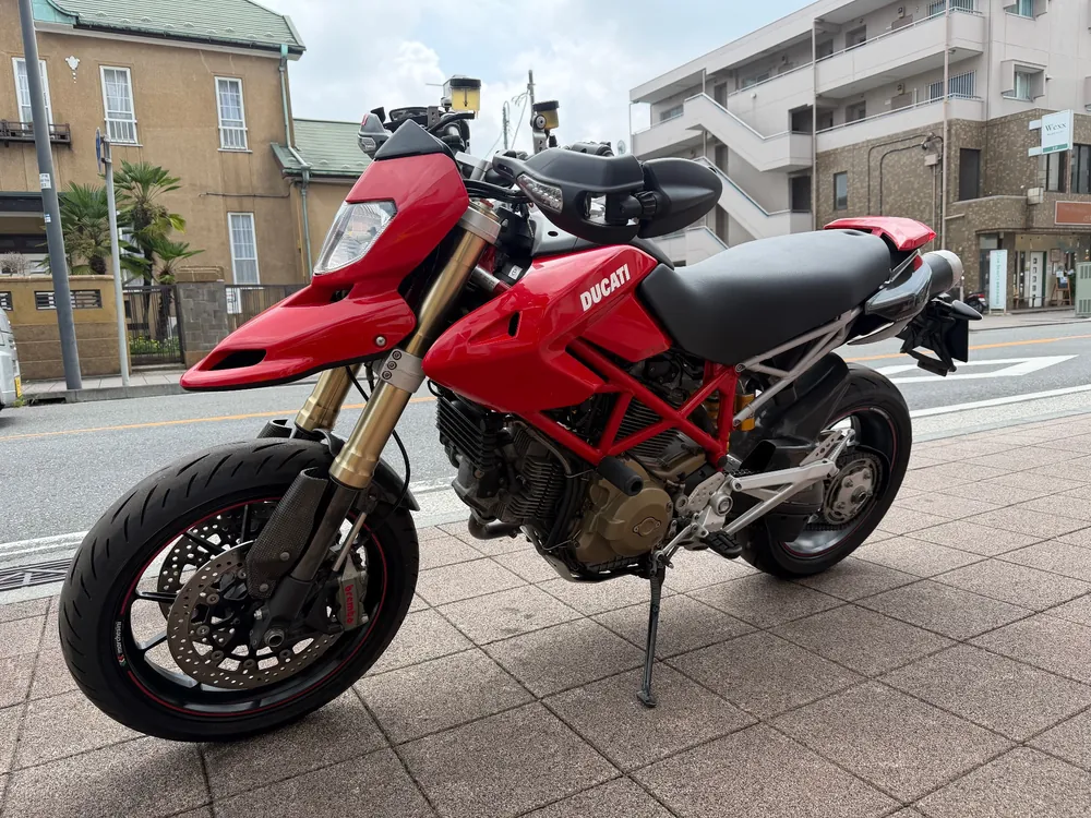 Ducati Hypermotard 1100S 2008, красный, фото 16