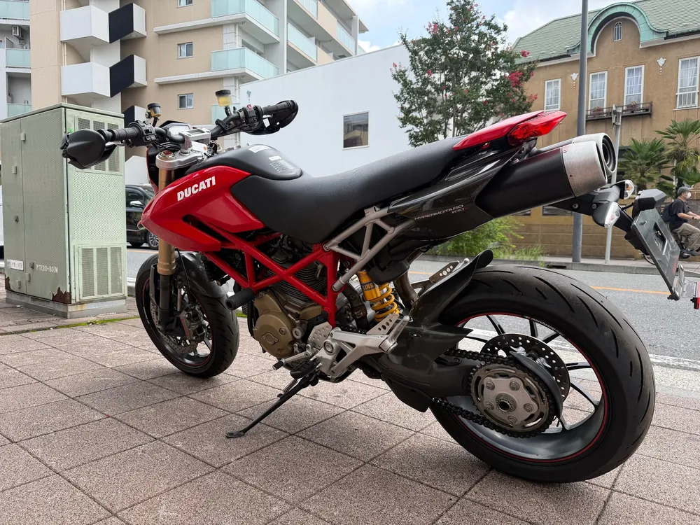 Ducati Hypermotard 1100S 2008, красный, фото 17