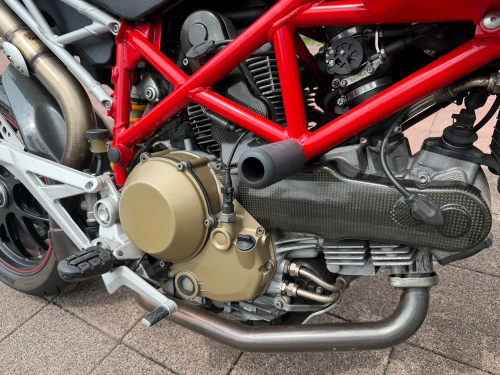 Ducati Hypermotard 1100S 2008, красный, фото 10