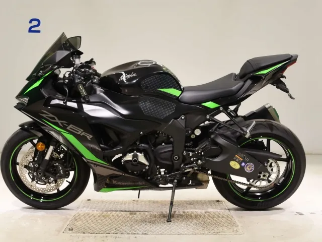 Kawasaki Zx-6Ra 2025, чёрный, фото 2