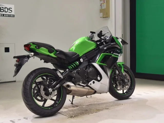 Kawasaki Ninja 400 2015, black | green, фото 5