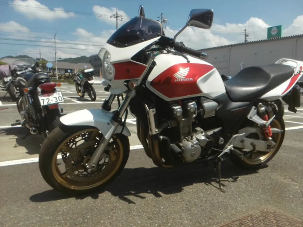 Honda CB1300 2006, white / red, фото 5