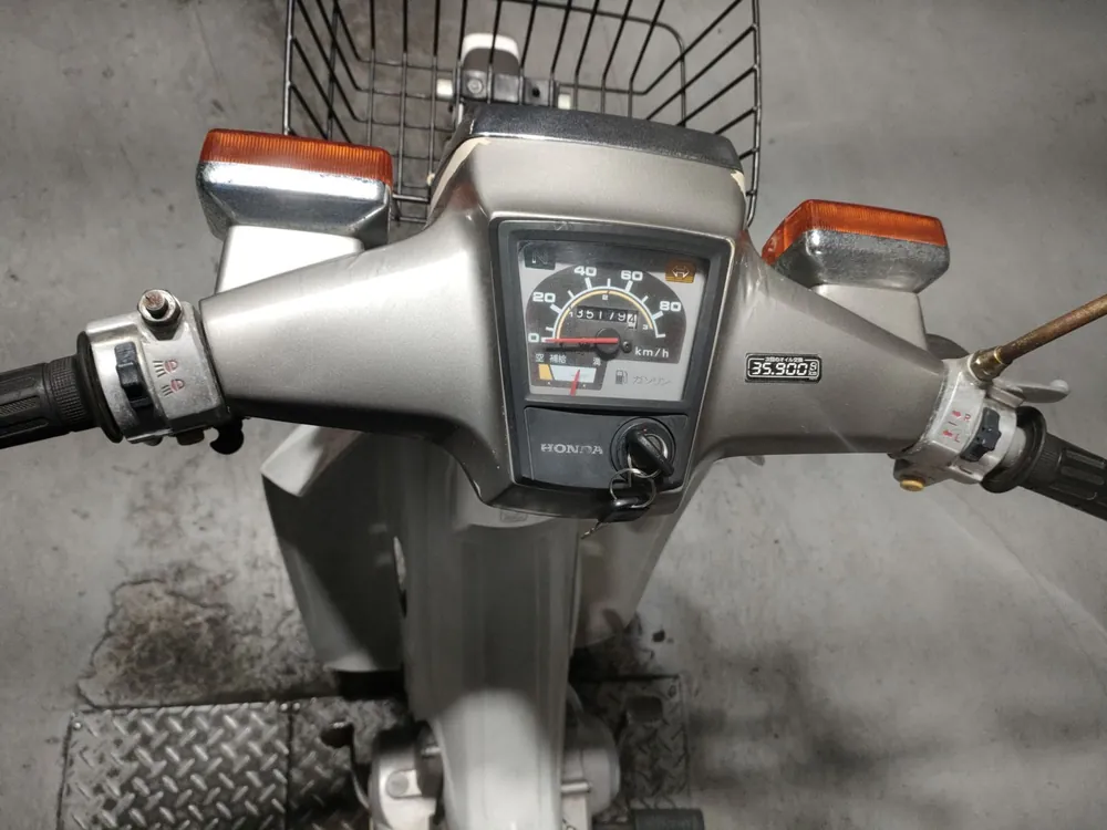 Honda Super Cub, серый, фото 5