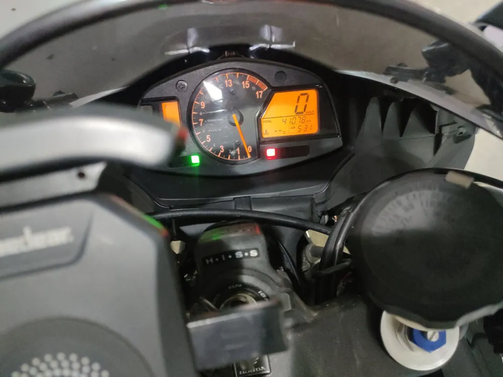 Honda CBR600RR 2009, white/gray, фото 5