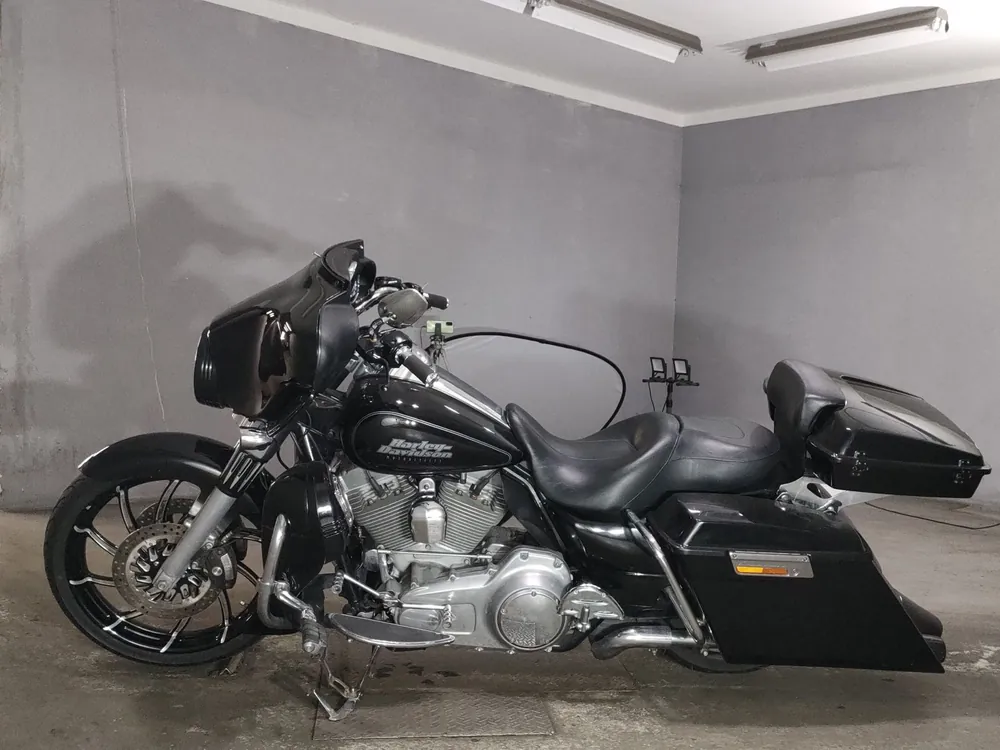 Harley-Davidson FLHT1580 2009, чёрный, фото 2
