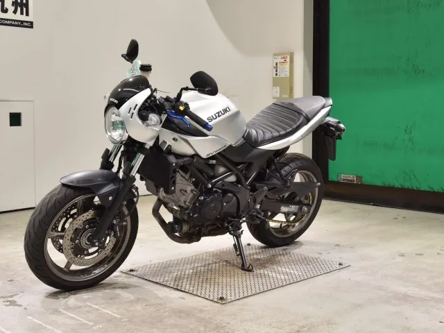 Suzuki SV650 2023, matt silver, фото 4