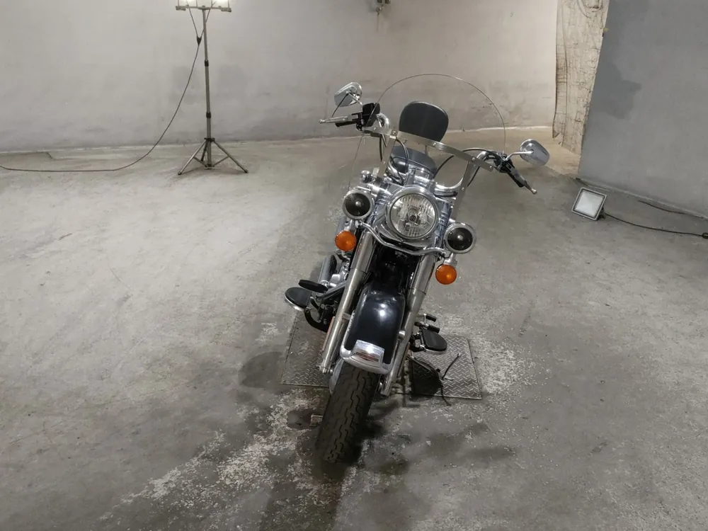 Harley-Davidson Heritage Softail Classic 2012, чёрный, фото 3
