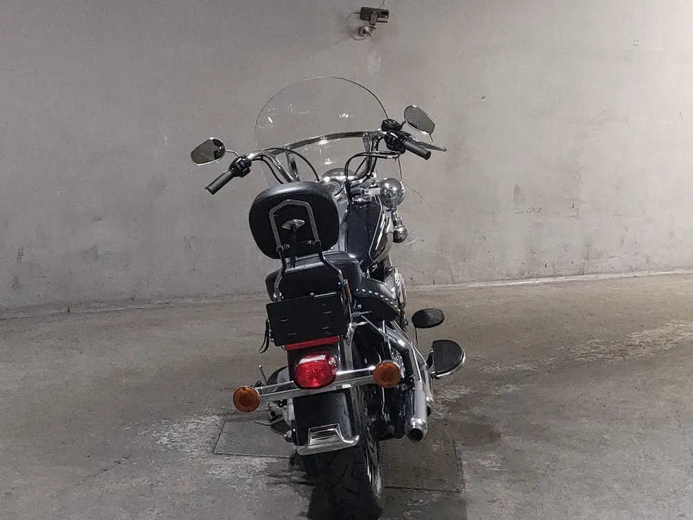Harley-Davidson Heritage Softail Classic 2012, чёрный, фото 4