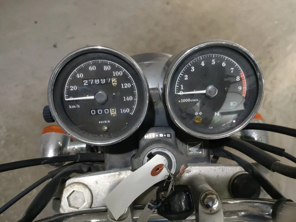 Honda CB400SS 2004, синий, фото 5