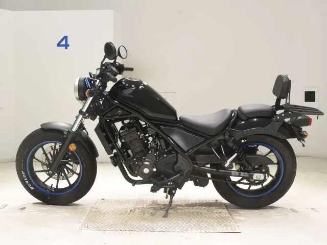 Honda Rebel 250, чёрный, фото 2