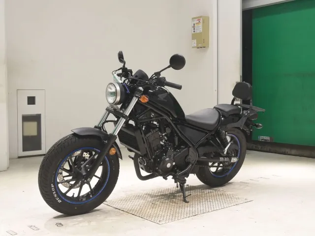 Honda Rebel 250, чёрный, фото 4