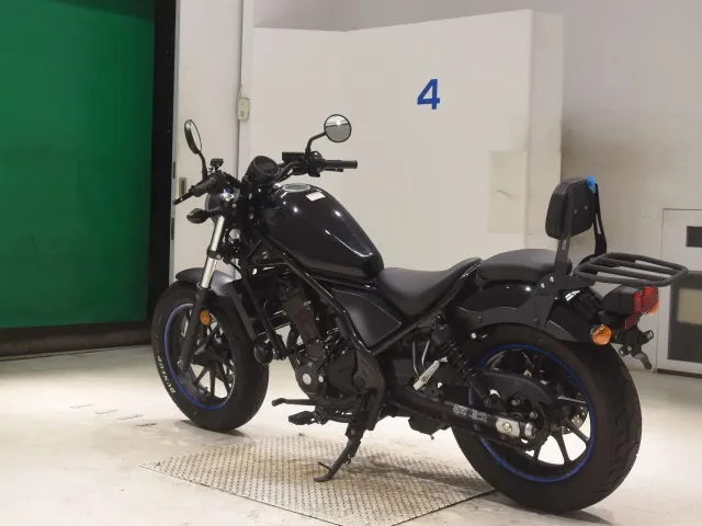 Honda Rebel 250, чёрный, фото 6