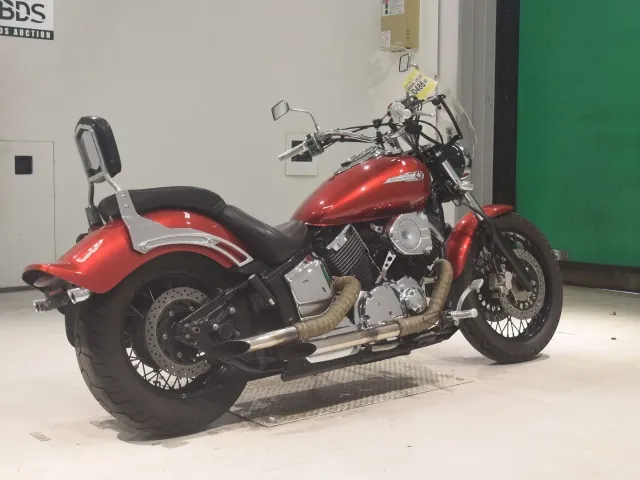 Yamaha Dragstar 1100 2000, бордовый, фото 5