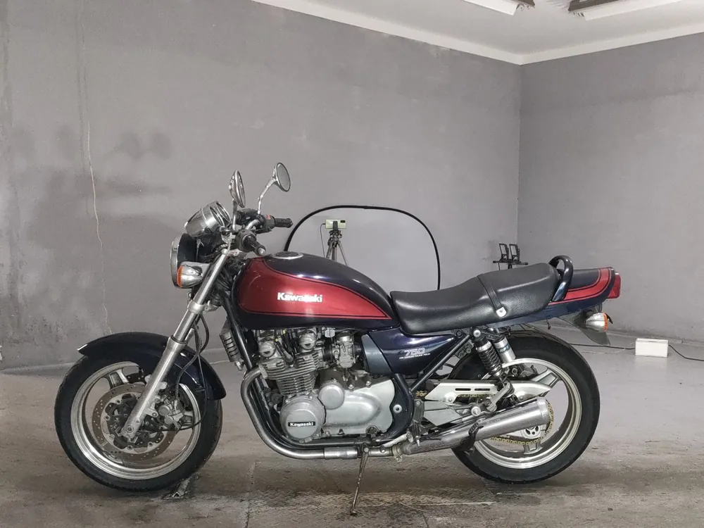 Kawasaki Zephyr750RS 1990, black/red, фото 2