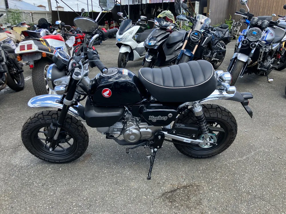Honda Monkey 125, чёрный, фото 2