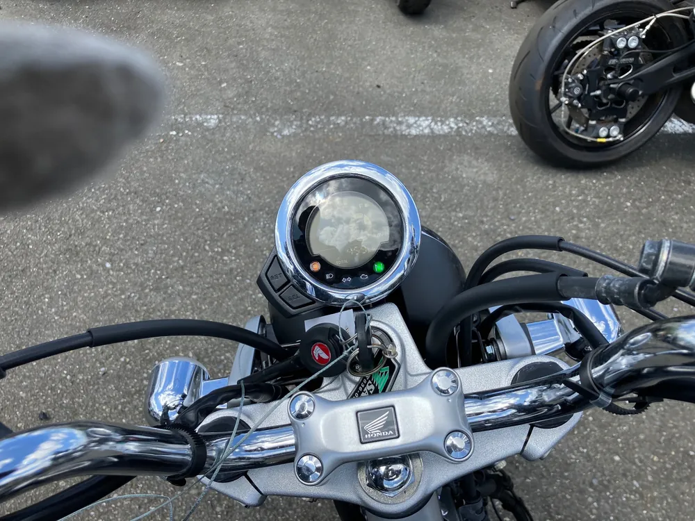Honda Monkey 125, чёрный, фото 3