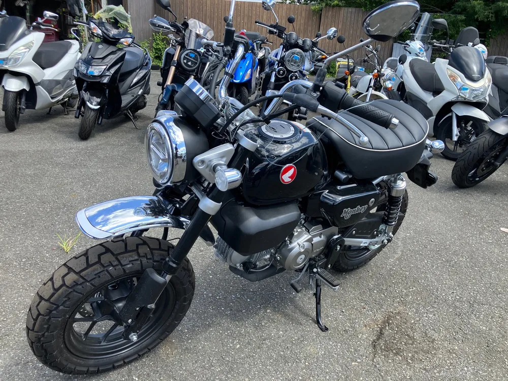 Honda Monkey 125, чёрный, фото 4