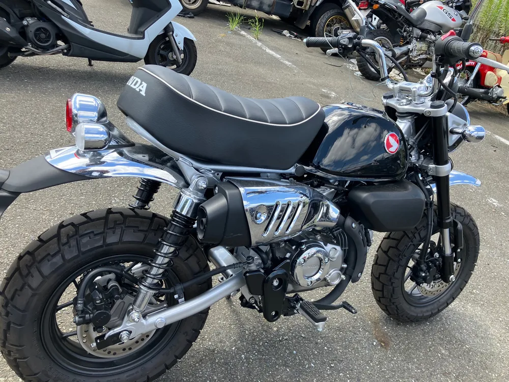 Honda Monkey 125, чёрный, фото 5