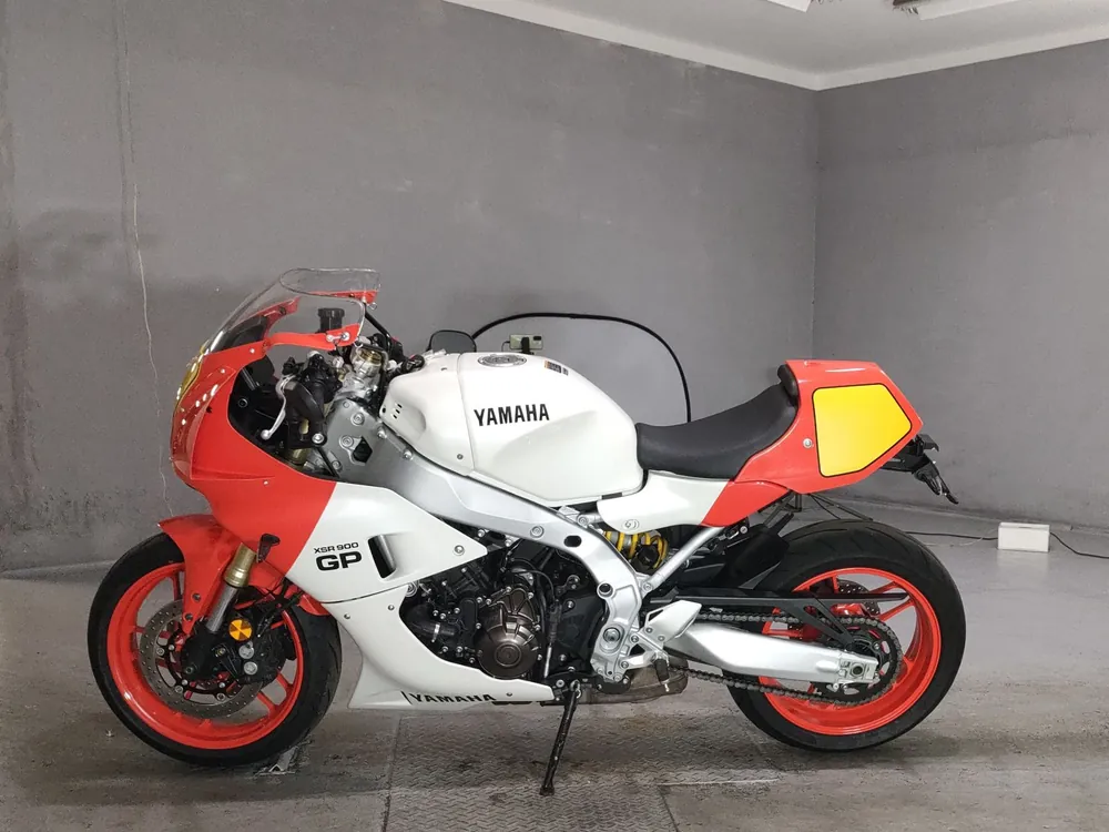 Yamaha Xsr900-2 2024, white / orange, фото 2